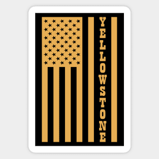 Yellowstone Flag Sticker